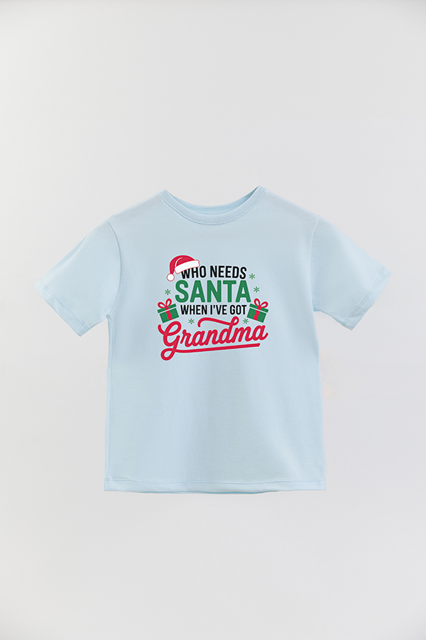 REMERA BASICA ESTAMPADA B XMAS GRANDMA