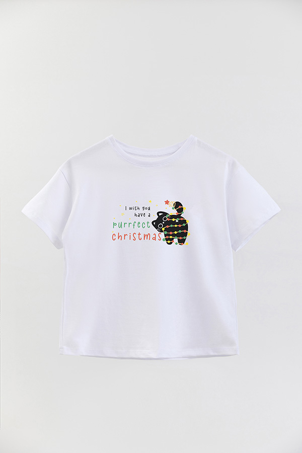 REMERA GIRL OVER JINGLE CAT 23