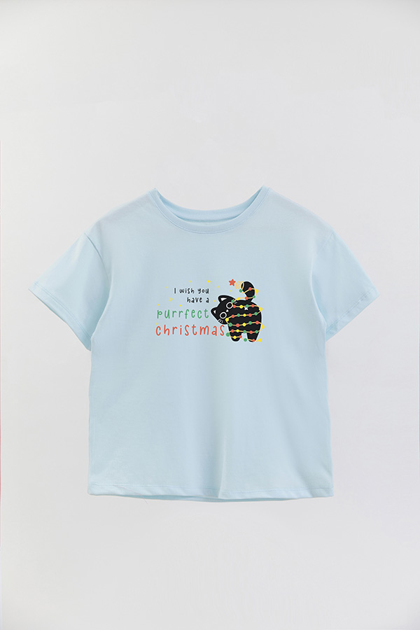REMERA GIRL OVER JINGLE CAT 23
