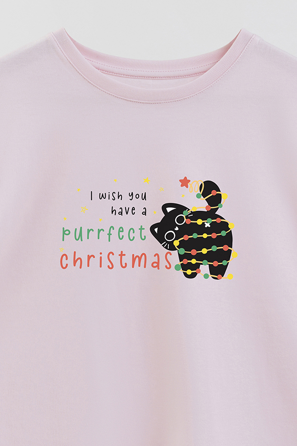 REMERA GIRL OVER JINGLE CAT 23