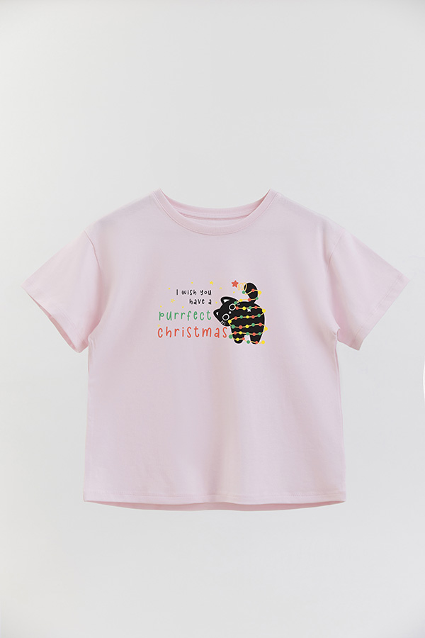 REMERA GIRL OVER JINGLE CAT 23