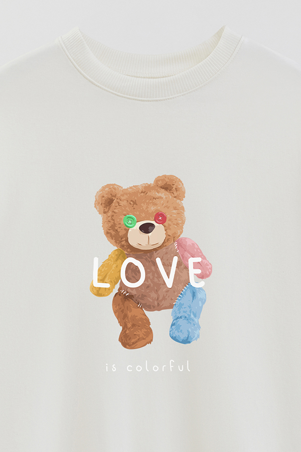 BUZO TEDDY LOVE IS COLORFUL