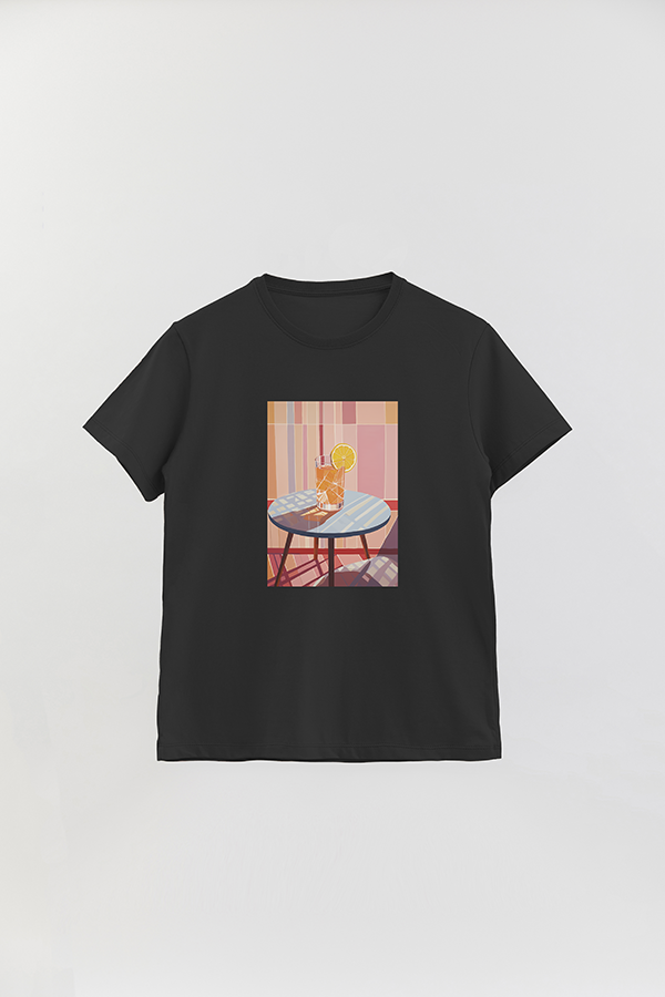 REMERA BASICA ESTAMPADA CITRUS ORANGE 2