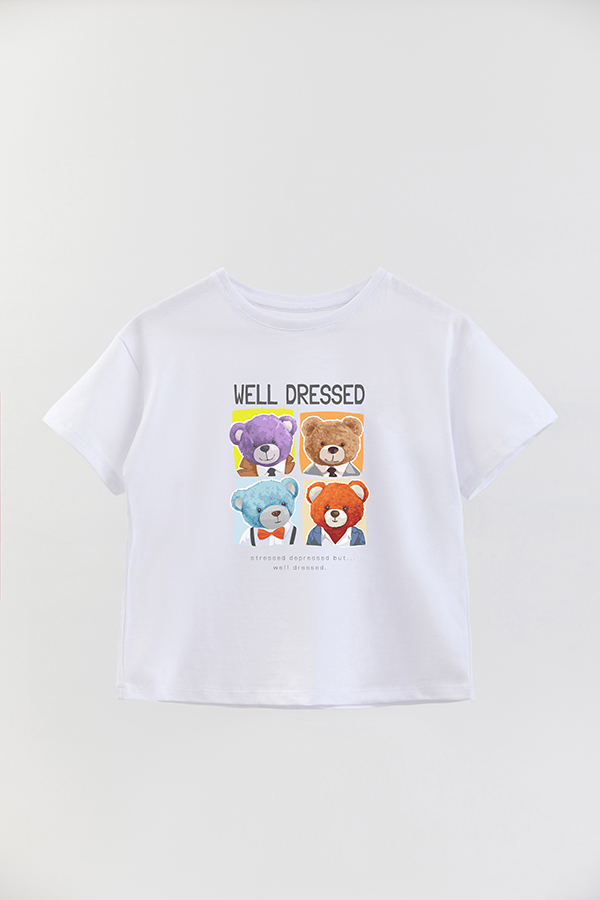 REMERA GB OVERSIZE TEDDY WELL DRESSED