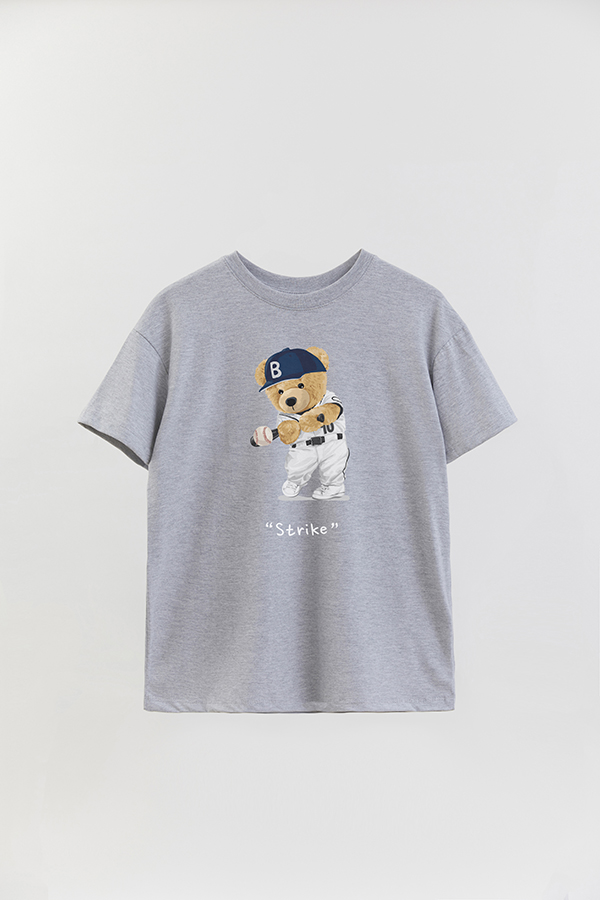 REMERA OVER ESTAMPADA UNISEX TEDDY STRIKE