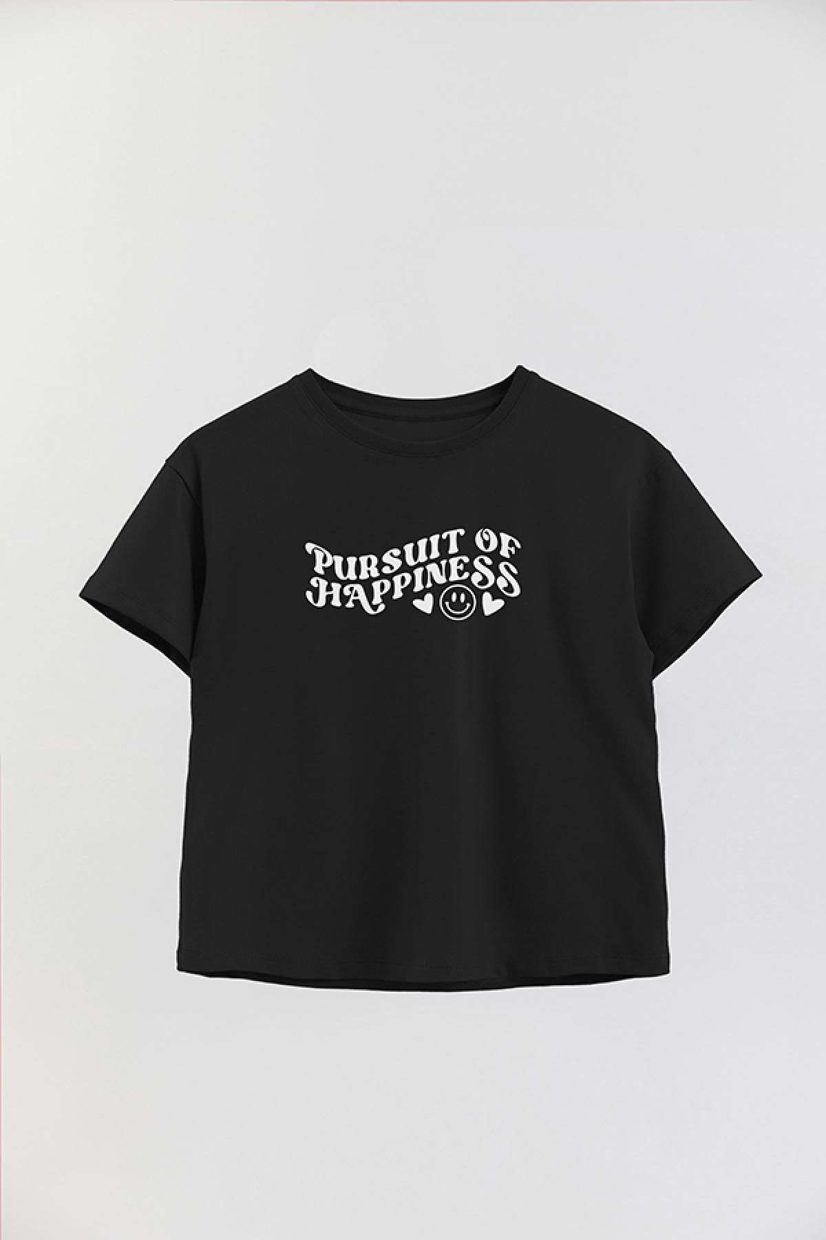 REMERA GIRL OVER TX PURSUIT OF HAPPINESS