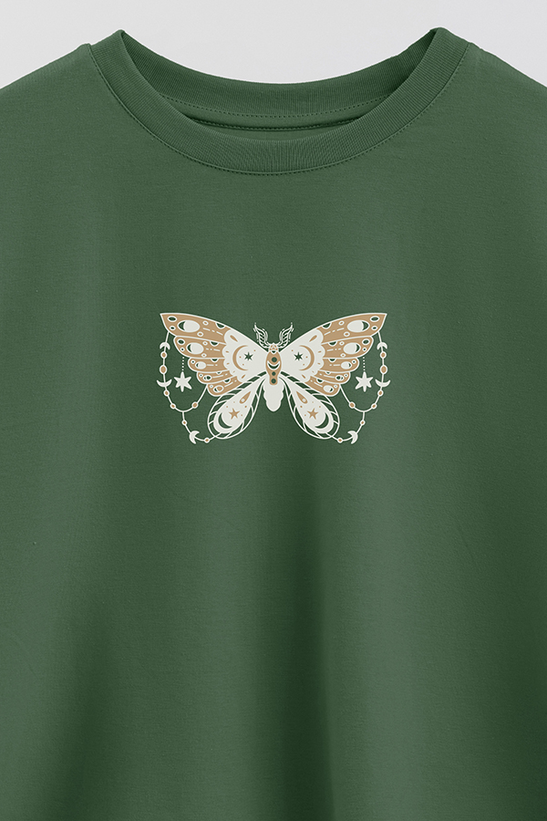 REMERA CROP ESTAMPADA BUTTERFLY 4