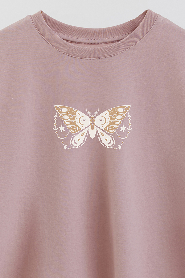 REMERA CROP ESTAMPADA BUTTERFLY 4