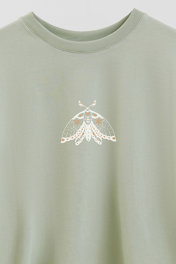 REMERA CROP ESTAMPADA BUTTERFLY 7