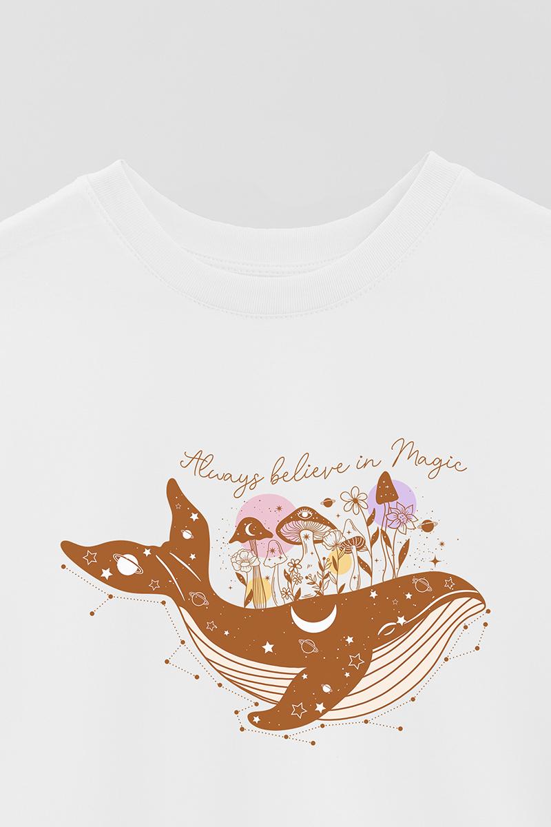 REMERA OVER ESTAMPADA MST ALWAYS BELIEVE IN MAGIC