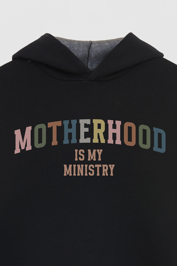 HOODIE FRISA ESTAMPADO MOTHERHOOD