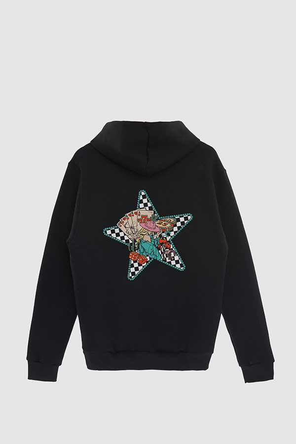 HOODIE ESTAMPADO WESTERN PINK STAR