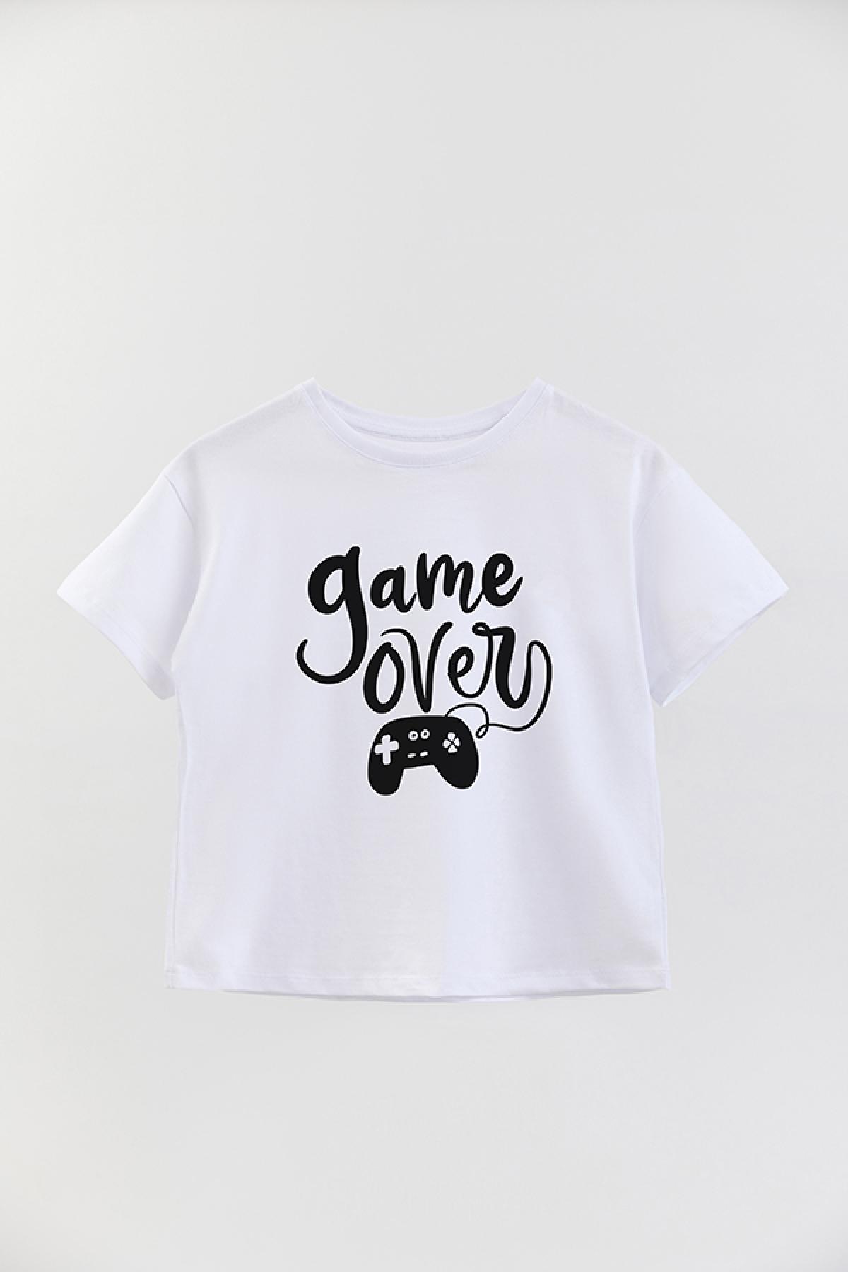 REMERA BOY GM GAME OVER