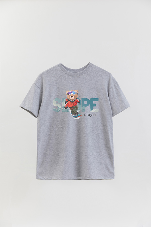 REMERA OVER ESTAMPADA UNISEX TEDDY SLAYER