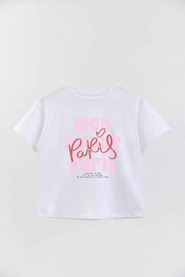 REMERA GIRL OVER MON AMOUR