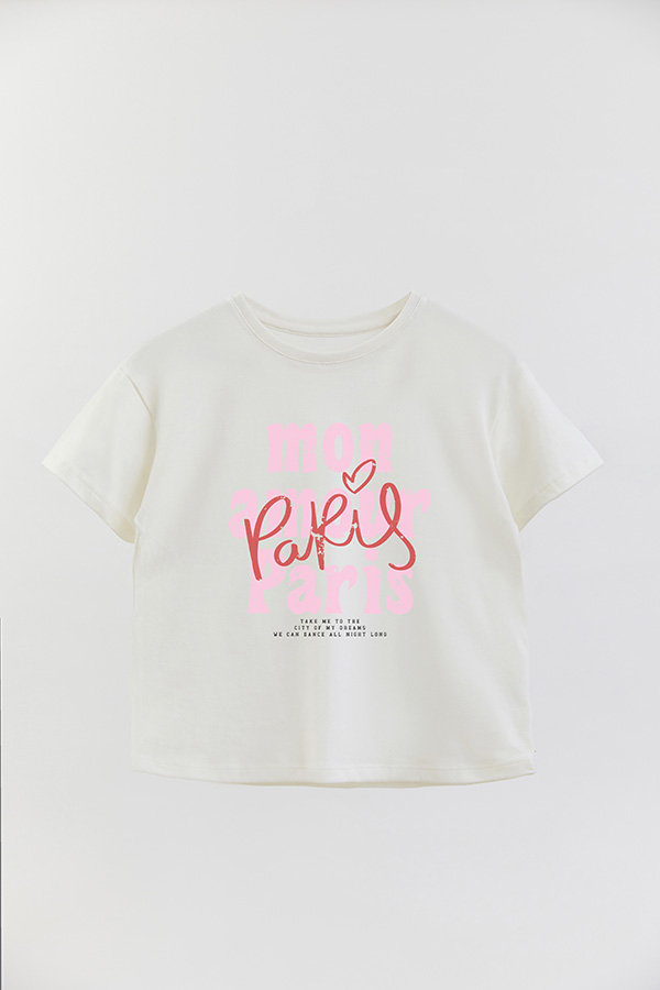 REMERA GIRL OVER MON AMOUR