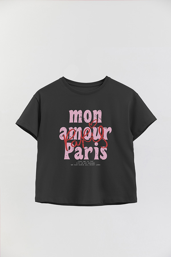REMERA GIRL OVER MON AMOUR