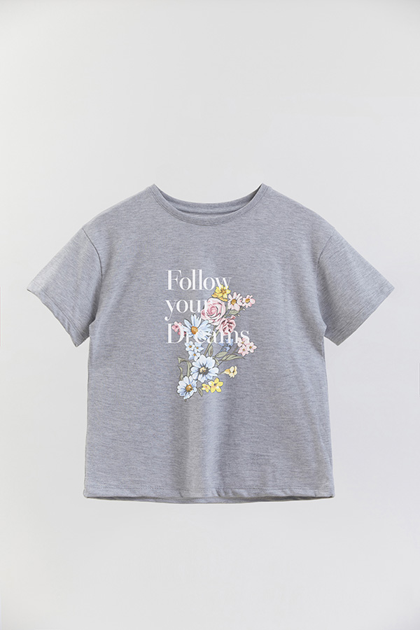 REMERA GIRL OVER FOLLOW YOUR DREAMS