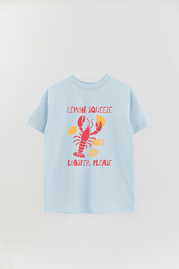 REMERA OVER ESTAMPADA LEMON SQUEEZE