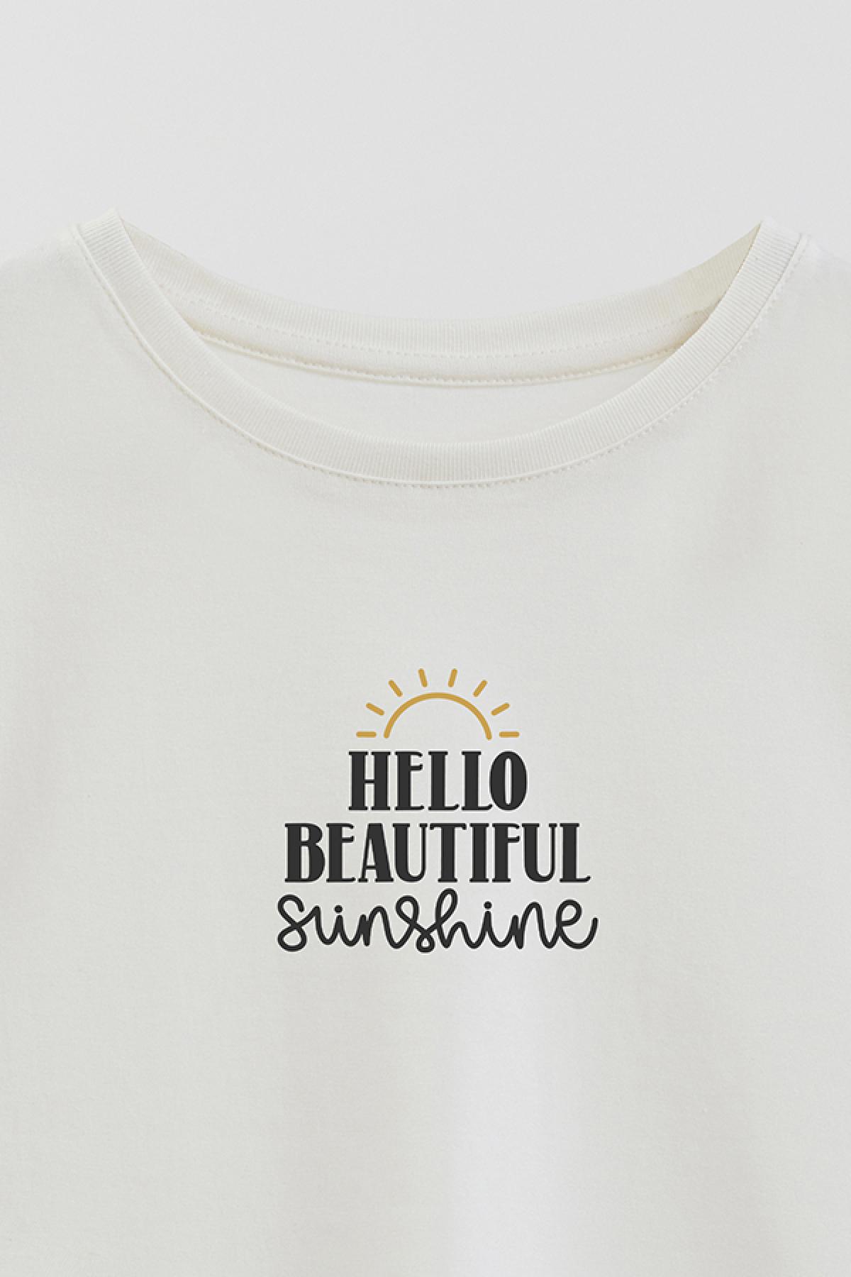 REMERA GIRL OVER MIN HELLO BEAUTIFUL