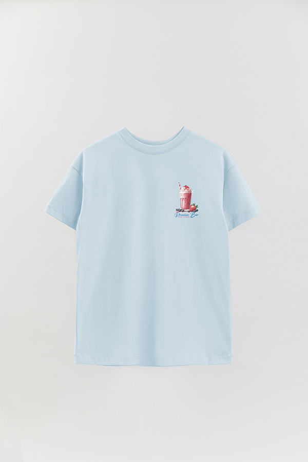 REMERA OVER FB ESTAMPADA FRESH ICE CREAM