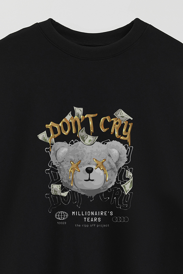 BUZO TEDDY DON'T CRY IN GOLDEN