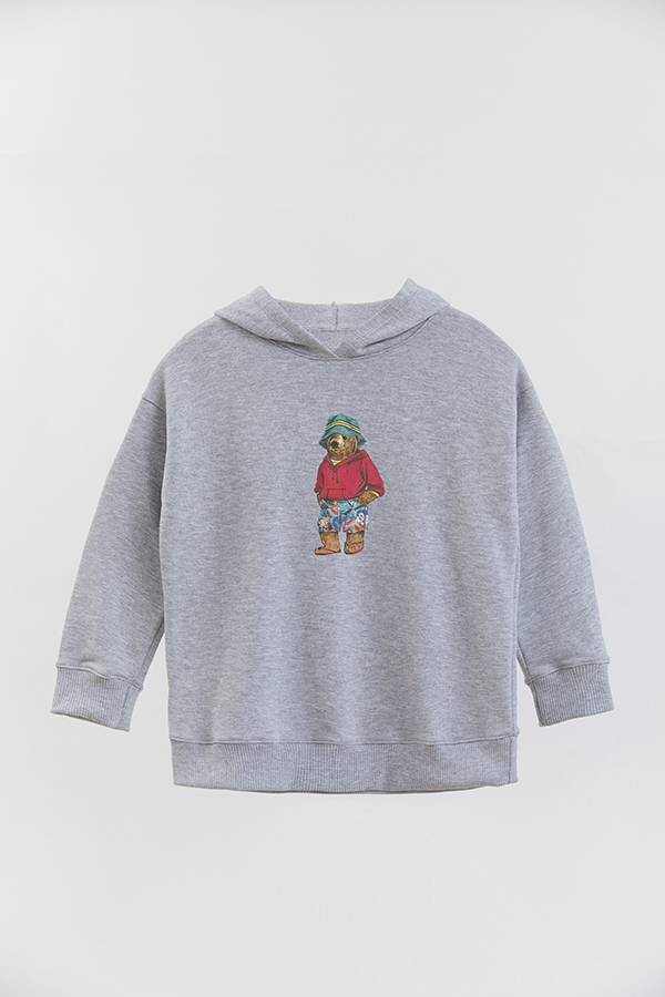 HOODIE RUSTICO KID BEAR SURFER