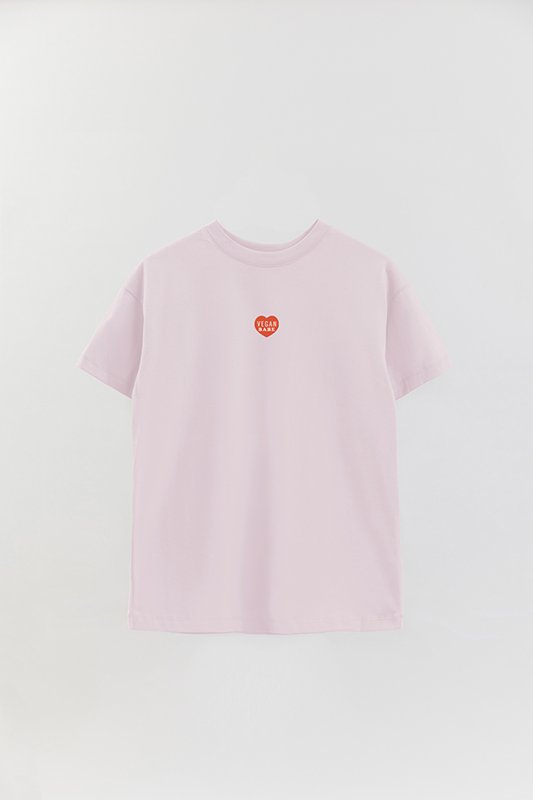 REMERA OVER ESTAMPADA VEGAN  BABE