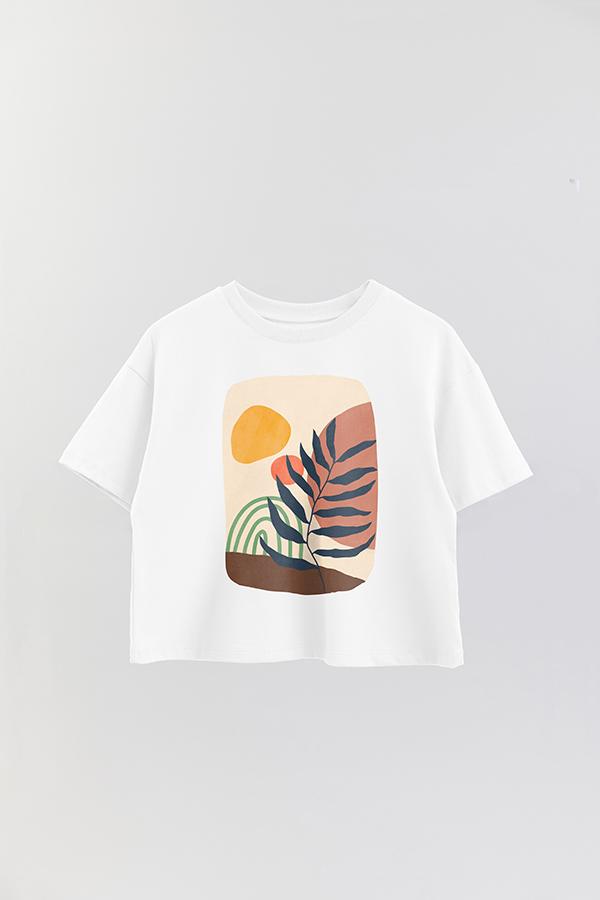 REMERA CROP ESTAMPADA ART 9