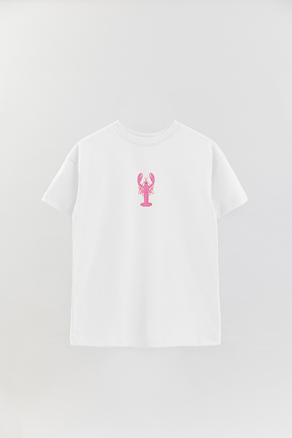 REMERA OVER FB ESTAMPADA SEAFOOD LOBSTER