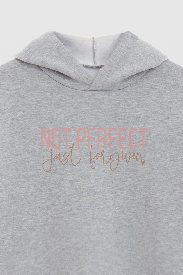 HOODIE FRISA ESTAMPADO NOT PERFECT