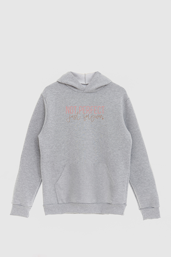 HOODIE FRISA ESTAMPADO NOT PERFECT