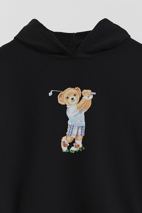 HOODIE RUSTICO KID BEAR YOUNG GOLFER