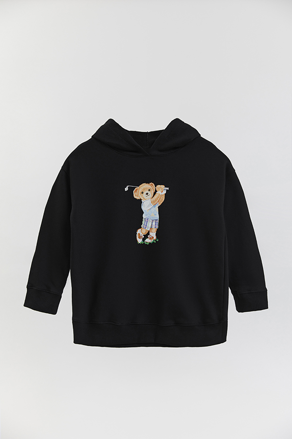 HOODIE RUSTICO KID BEAR YOUNG GOLFER