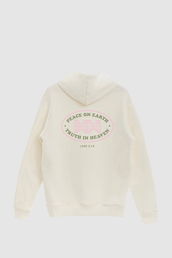 HOODIE FRISA ESTAMPADO GOD IN COLORS PEACE