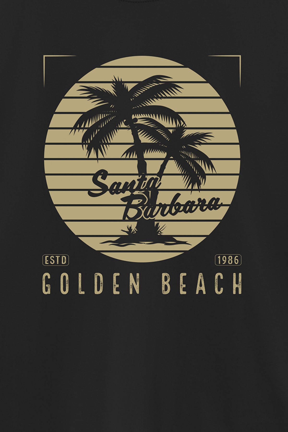 REMERA BASICA ESTAMPADA VG GOLDEN BEACH
