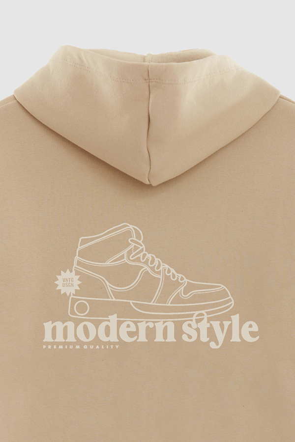 HOODIE ESTAMPADO CARTOON ILLUSTRATION MODERN STYLE