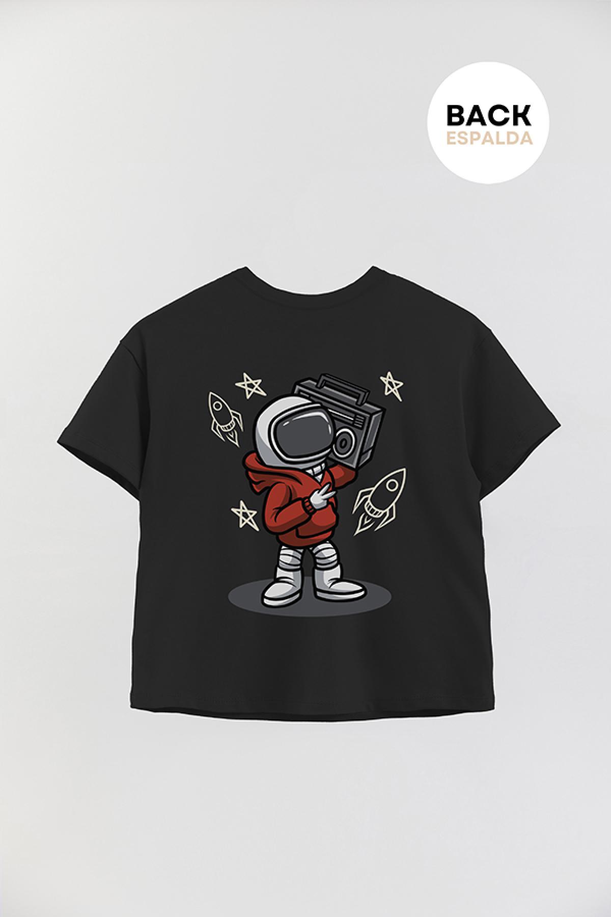 REMERA BOY OVER URBAN ASTRONAUT