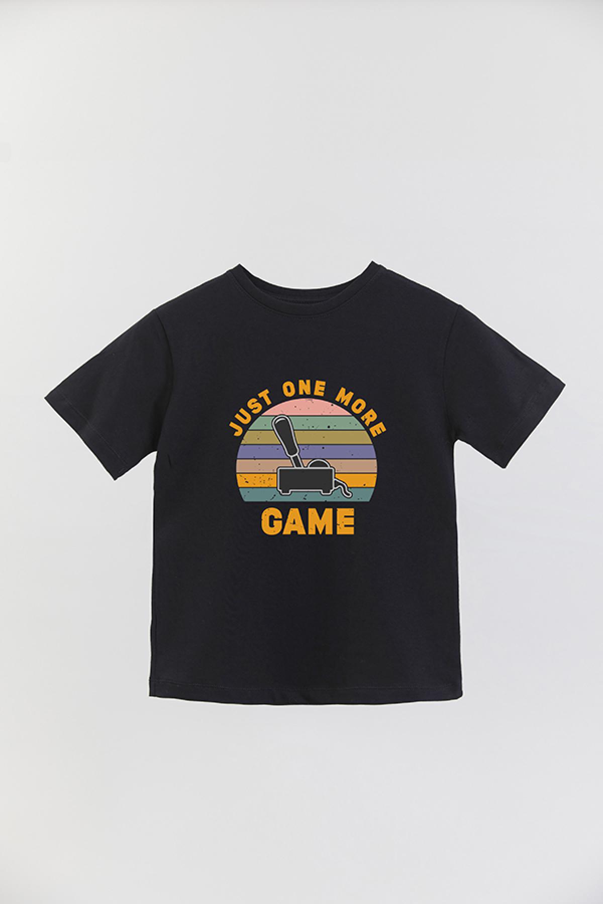 REMERA BASIC BOY GM JUST ONE MORE GAME