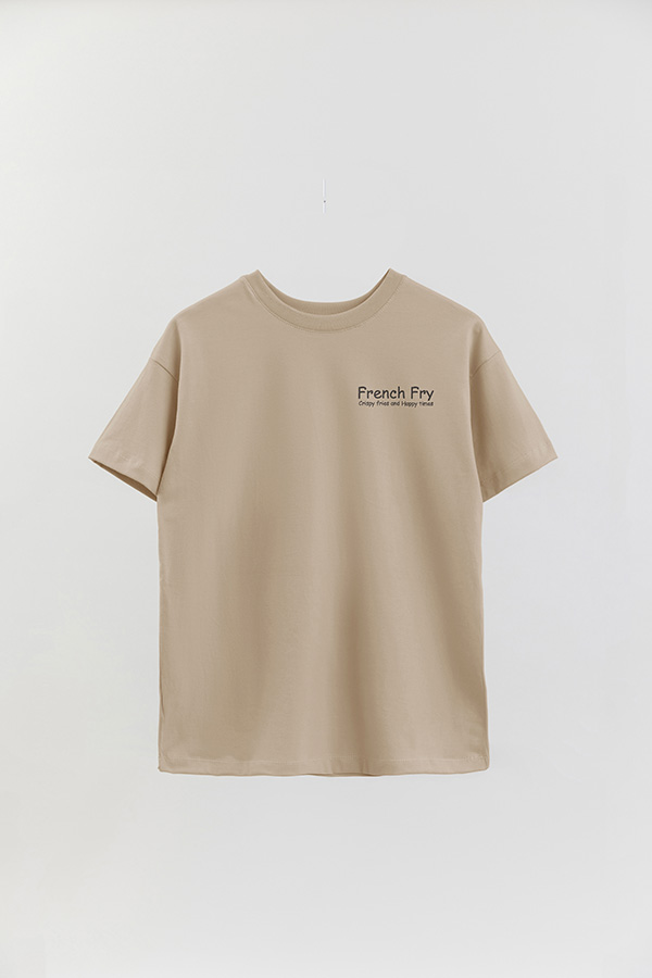 REMERA OVER FB ESTAMPADA CRISPY FIRES