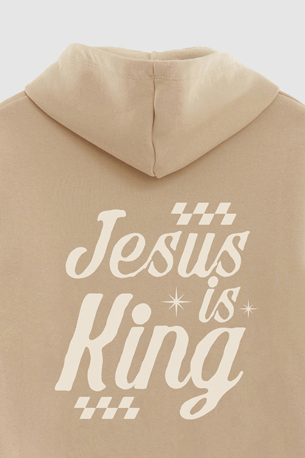 HOODIE FRISA ESTAMPADO GOD IN COLORS KING