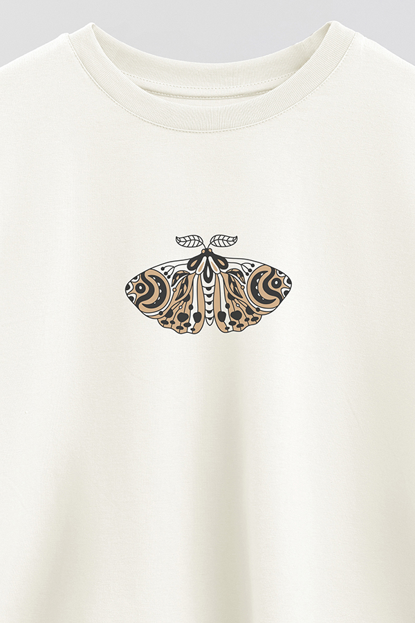 REMERA CROP ESTAMPADA BUTTERFLY 3