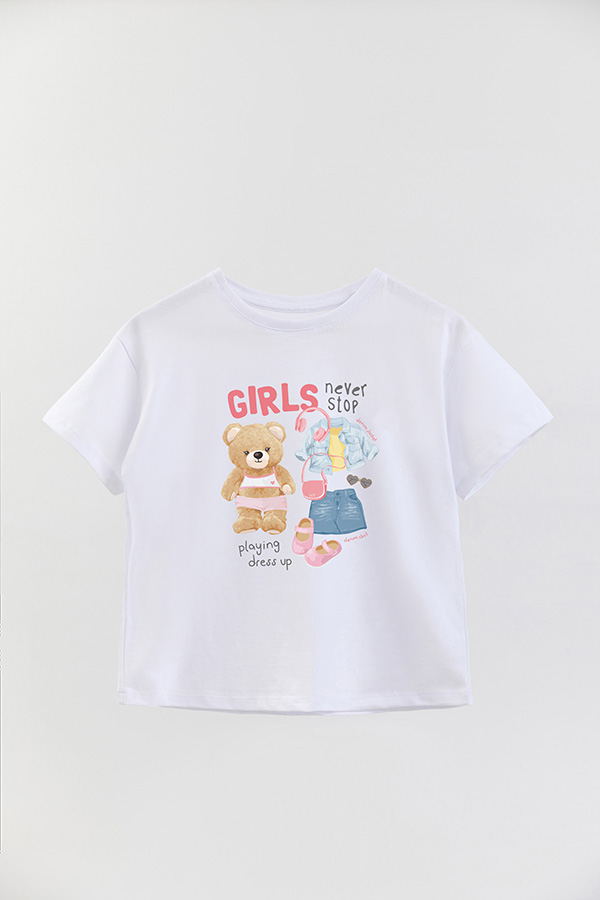 REMERA GB OVERSIZE NEVER STOP