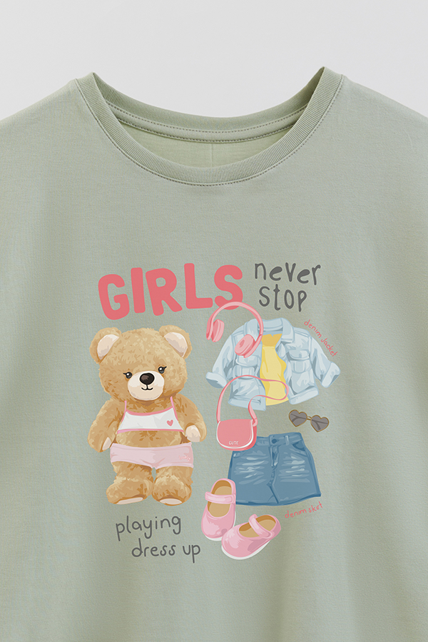 REMERA GB OVERSIZE NEVER STOP