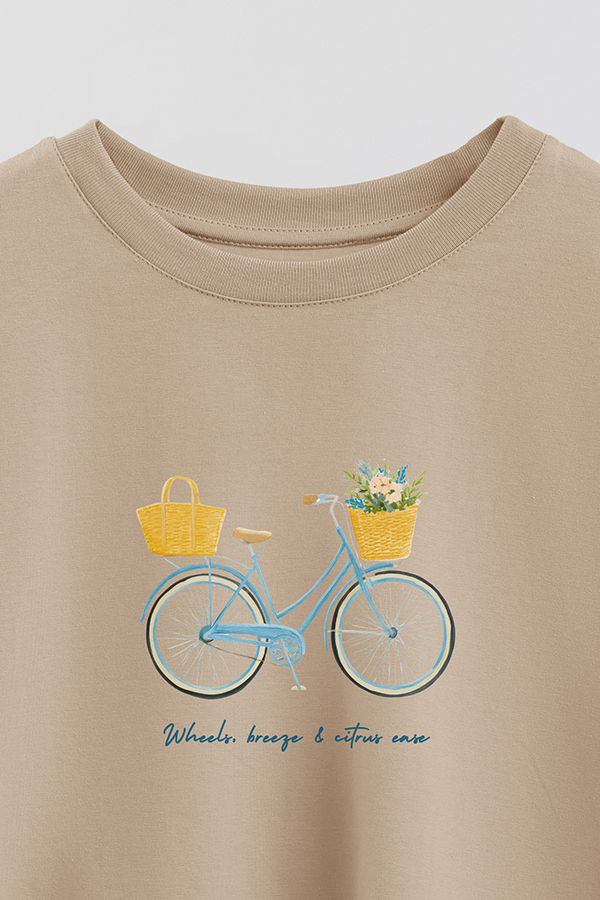 REMERA CROP ESTAMPADA COASTAL WHEELS BREEZE