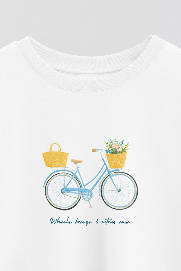 REMERA CROP ESTAMPADA COASTAL WHEELS BREEZE