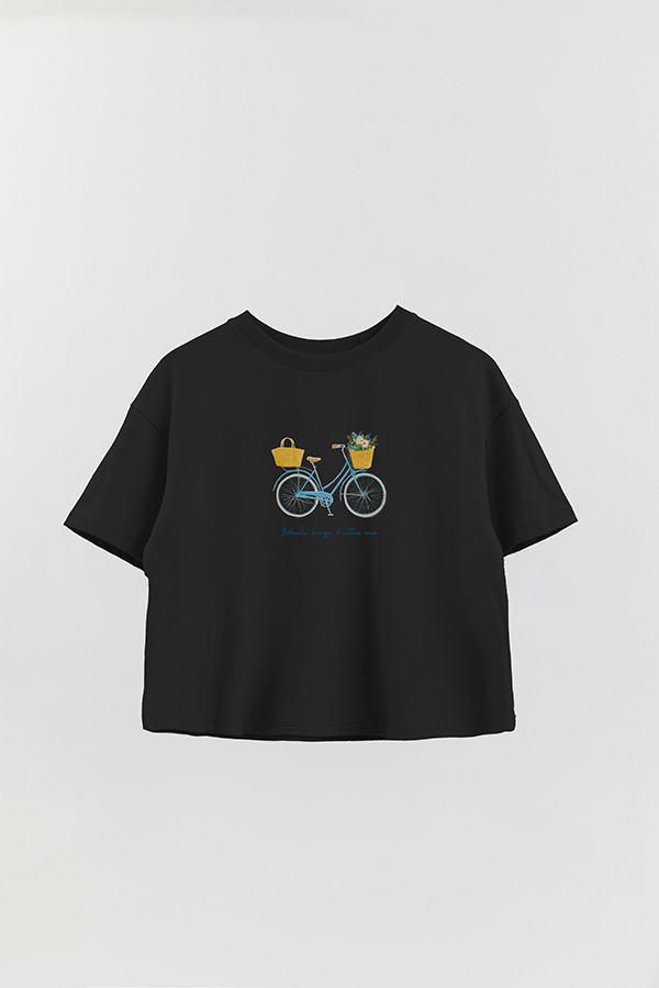 REMERA CROP ESTAMPADA COASTAL WHEELS BREEZE