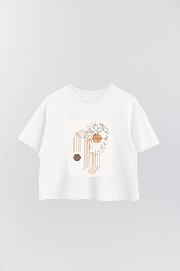 REMERA CROP ESTAMPADA ART 135