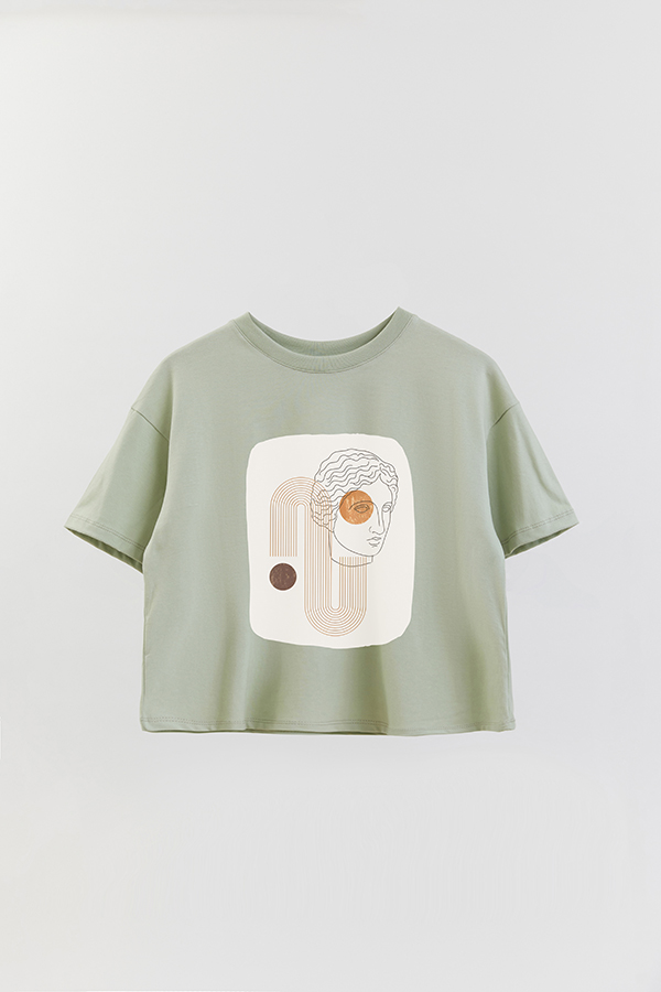 REMERA CROP ESTAMPADA ART 135