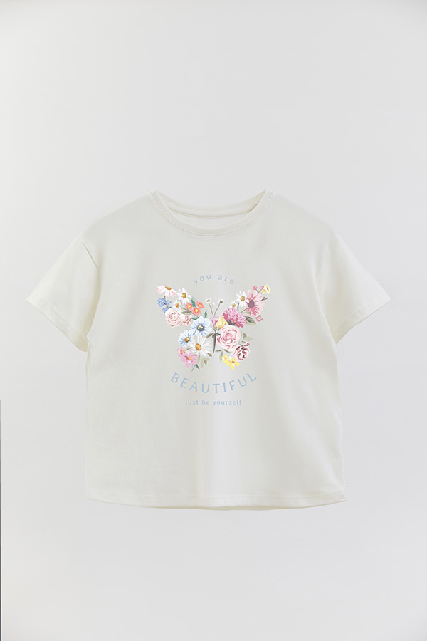 REMERA GIRL OVER YOU ARE BEAUTIFUL